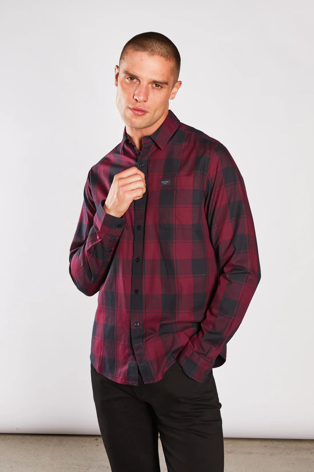 Dessie Check Shirt Red