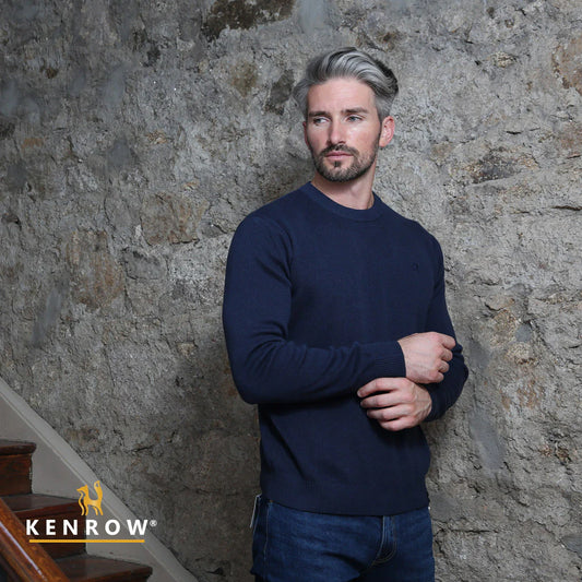 Graham Jumper Navy Melange