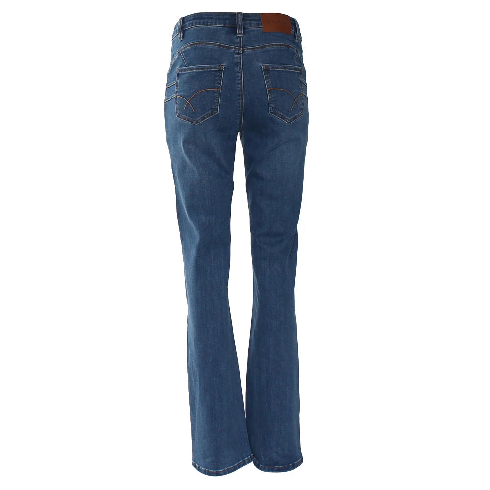 Clodagh Bootcut Jean Mid Blue