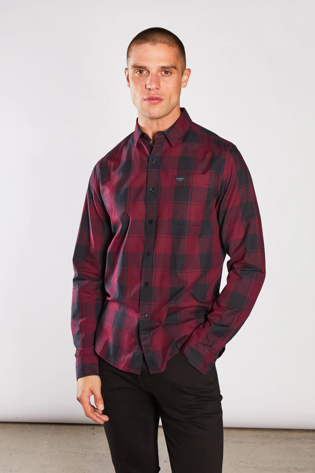 Dessie Check Shirt Red