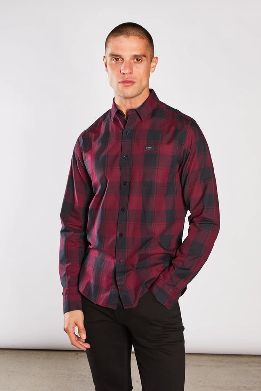Dessie Check Shirt Red