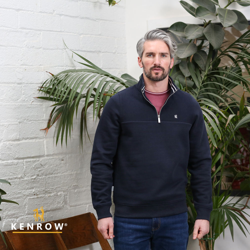 Phoenix Half Zip Navy