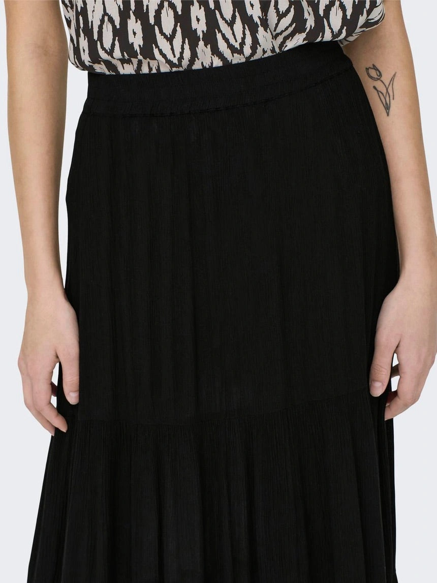 Onlmikka Life Long Skirt Black