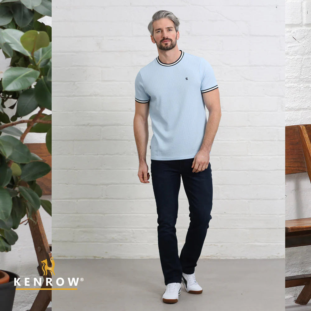 Maddox Straight Jean Inkey Blue