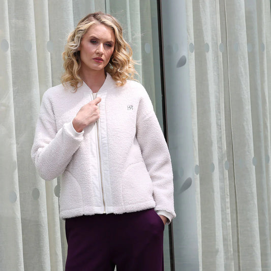 Heidi Borg Bomber Jacket Cream