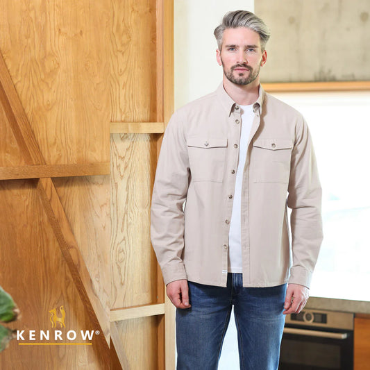 Rowan Overshirt Stone