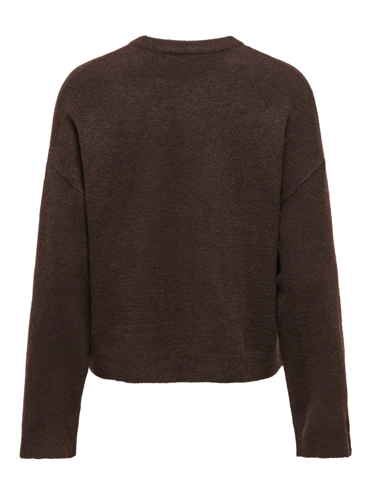 Simoni L/S O-Neck Pullover Coffee Bean/Melange
