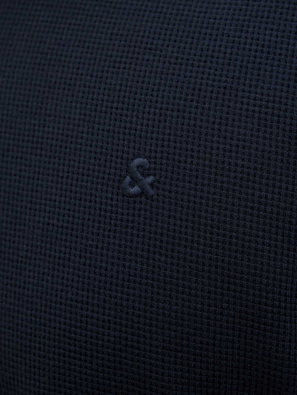 Austin Zip Polo Navy Blazer