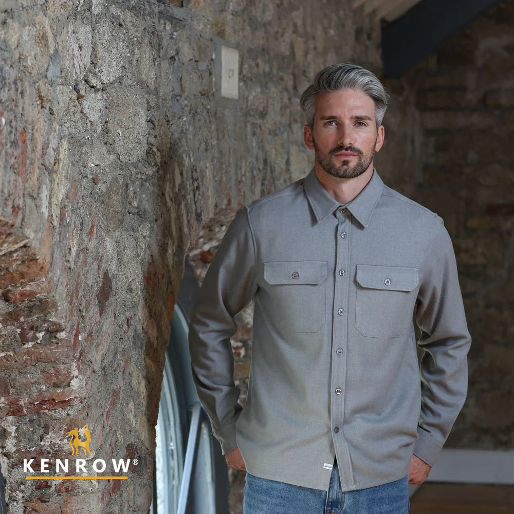 Duncan Overshirt Grey