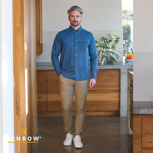 Denim Shirt Mid Blue