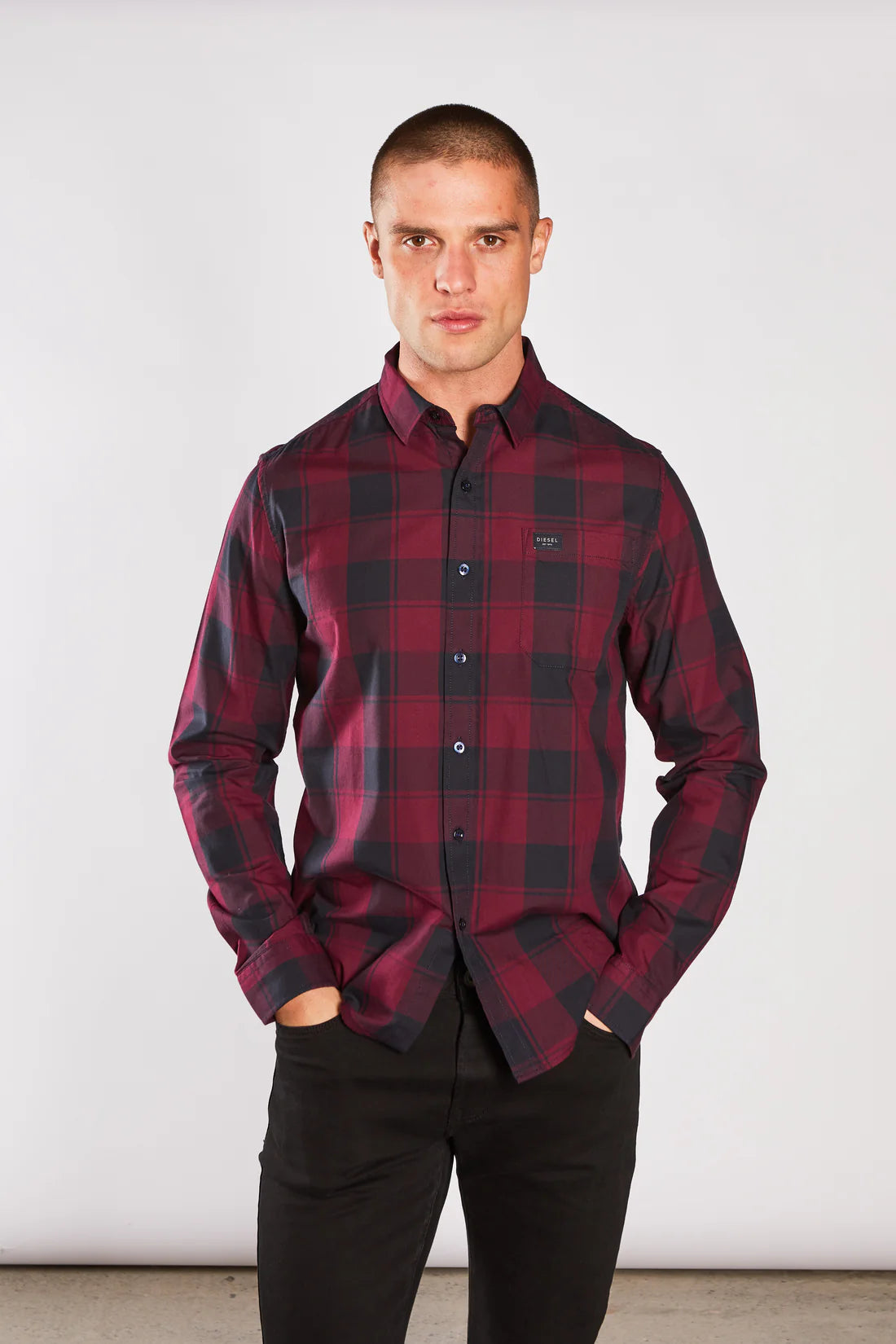 Dessie Check Shirt Red
