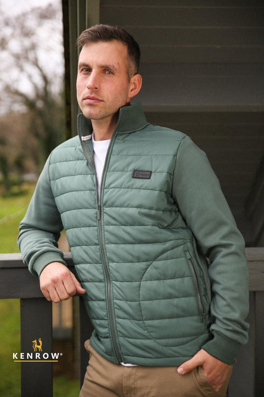 Keefe Zip Through Green