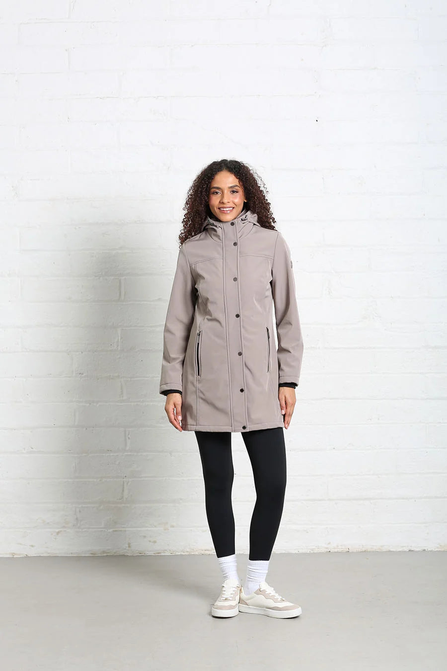 Elsie Coat Taupe