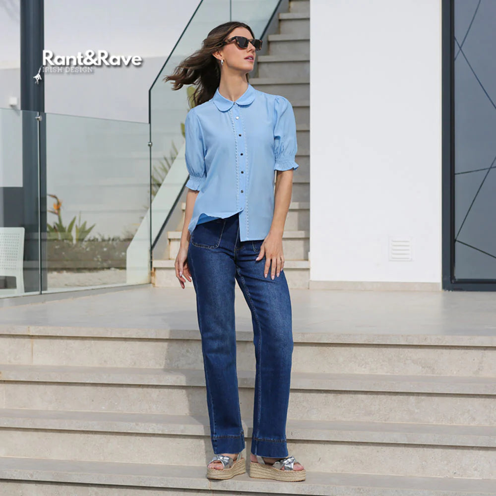Gabrielle Shirt Blue