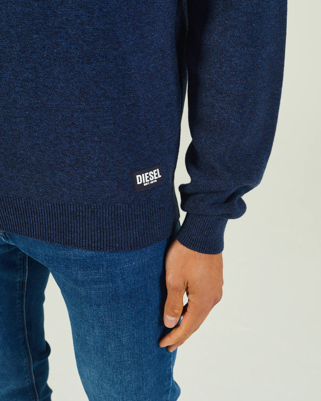 Colter Half Zip Space Blue Marl