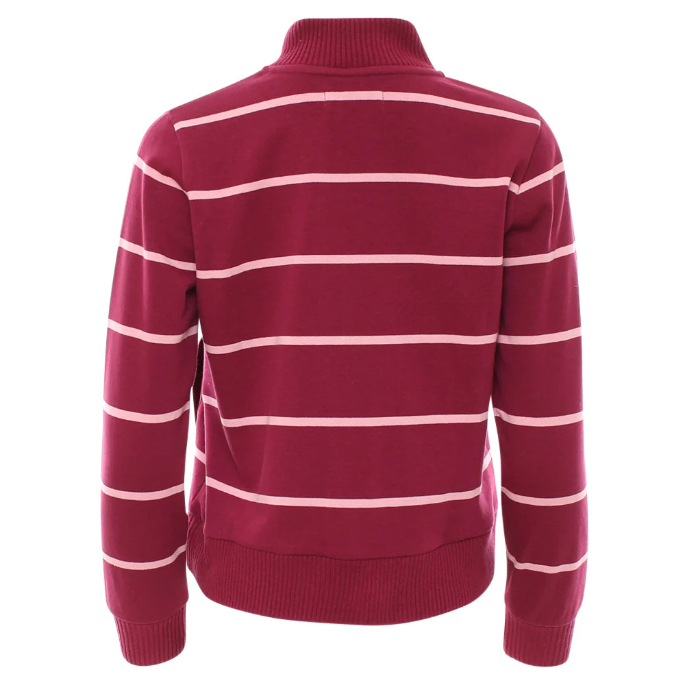 Molly Half Zip Grape