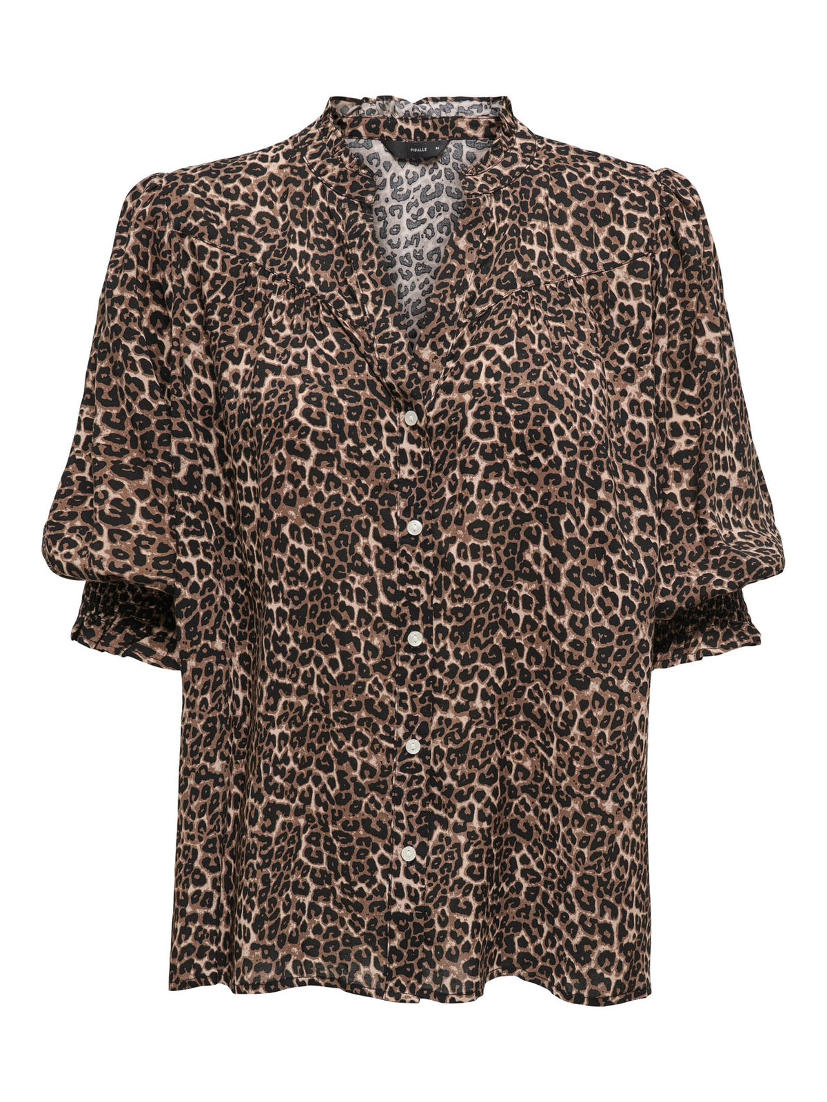 Raya 3/4 Shirt Silver Mink/Animal