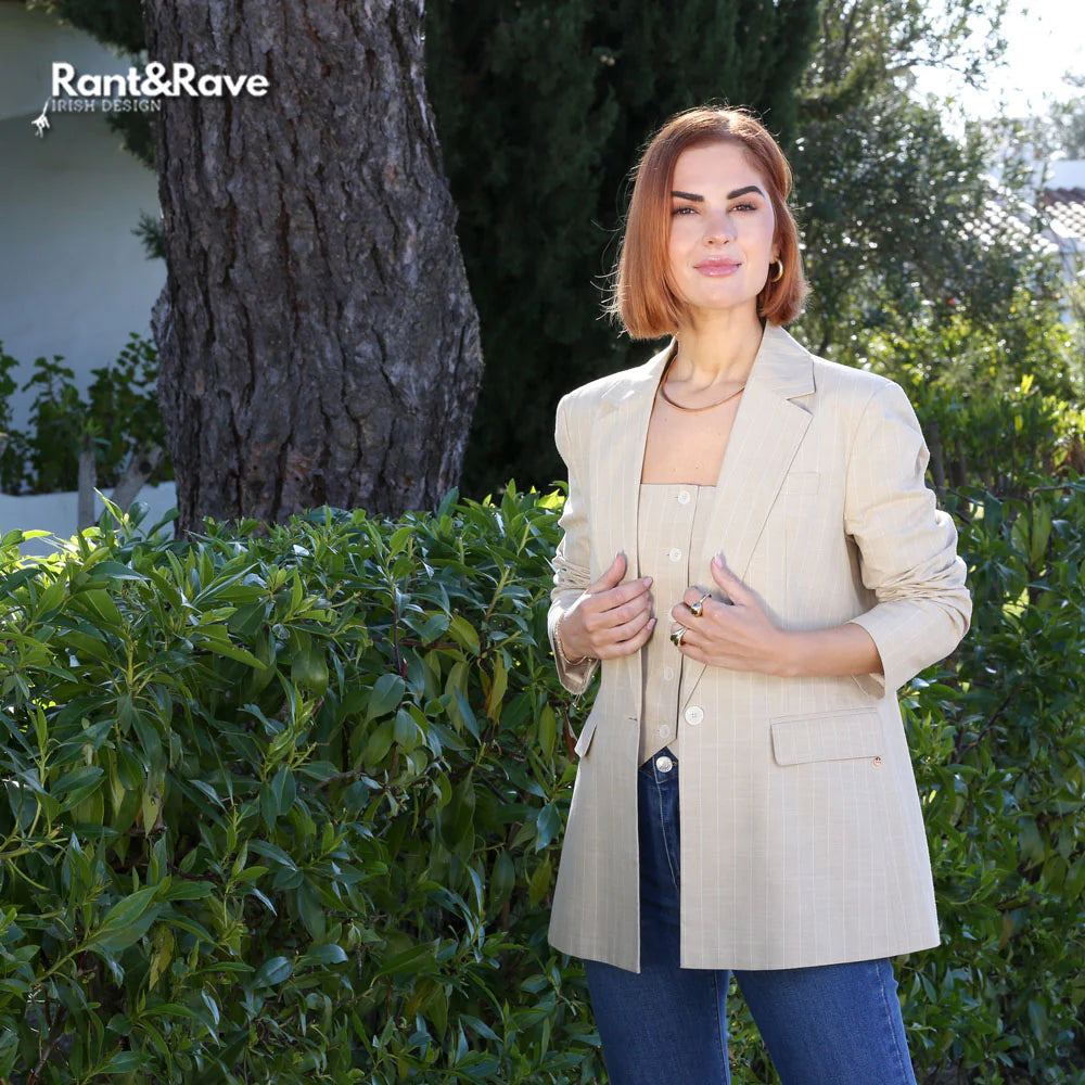 Edlyn Waistcoat Sand