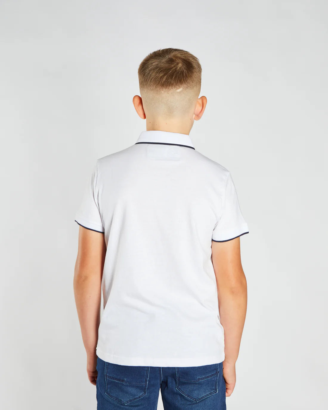 Milo Boys Polo White
