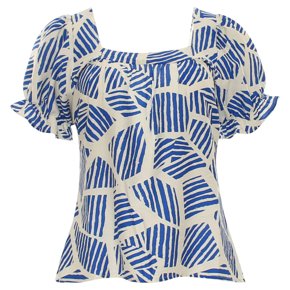 Dolly Top Blue