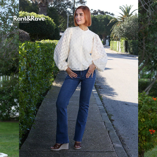 Clodagh Bootcut Jean Mid Blue