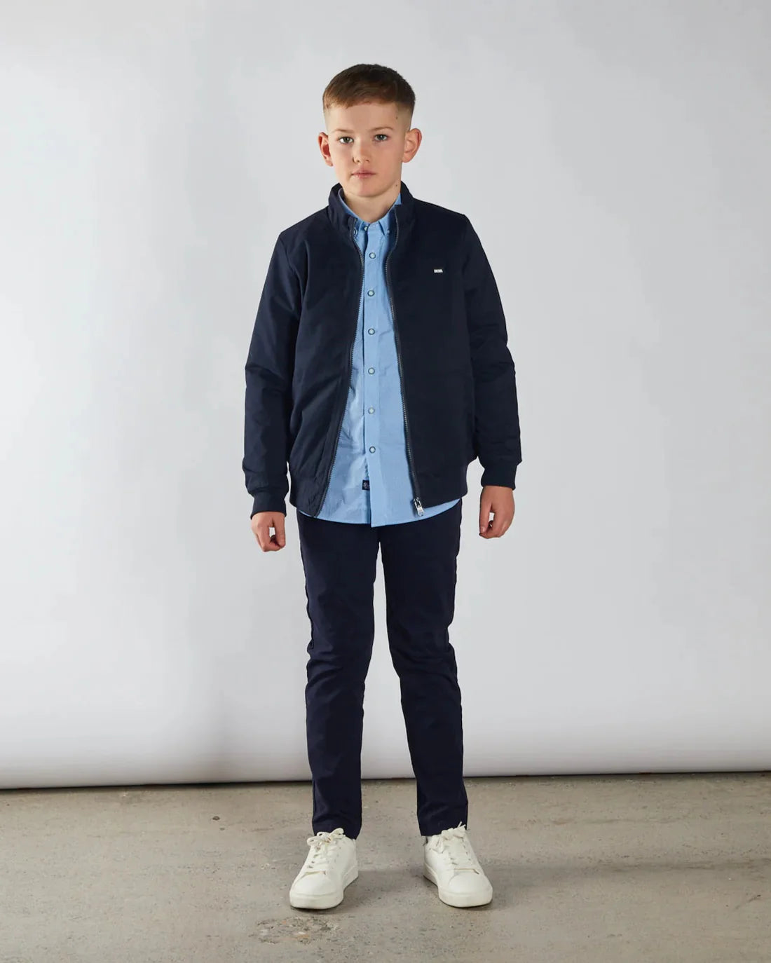 Grant Boys Jacket Navy