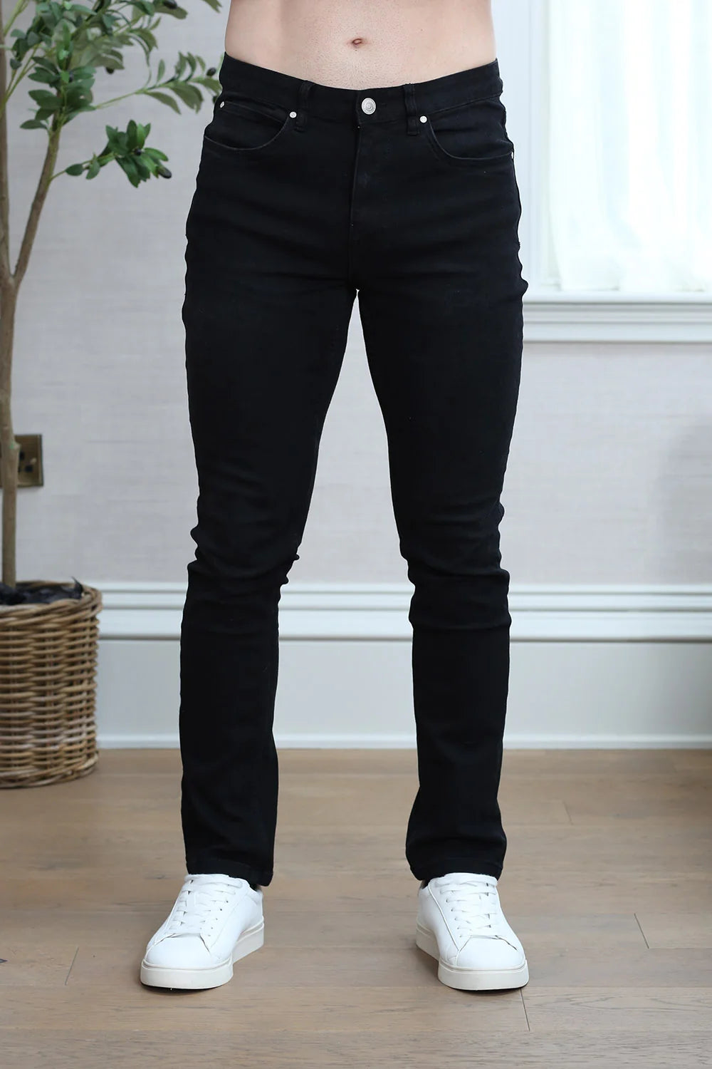 Angelo Slim Fit Jean Black