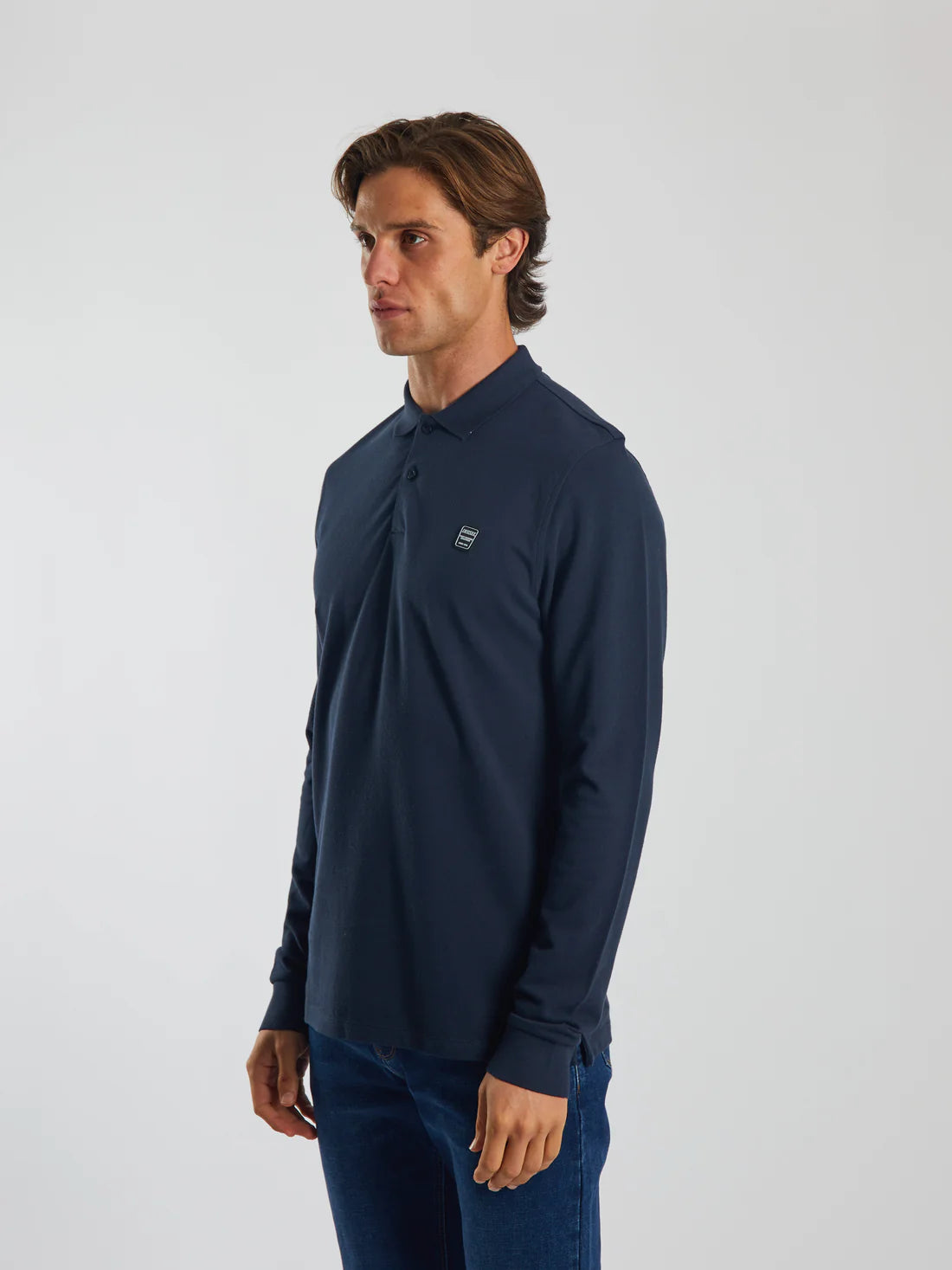 Rockvale LS Polo Vintage Navy