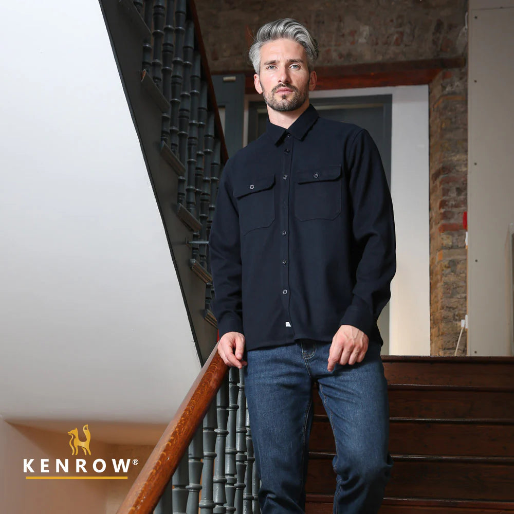 Duncan Overshirt Navy