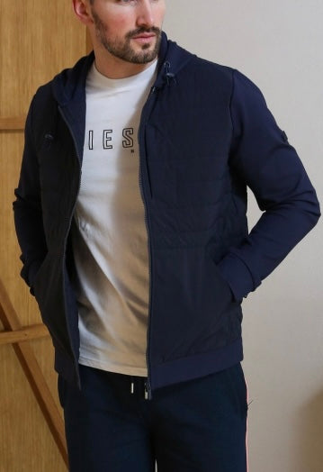 Asher Hybrid Jacket - Navy