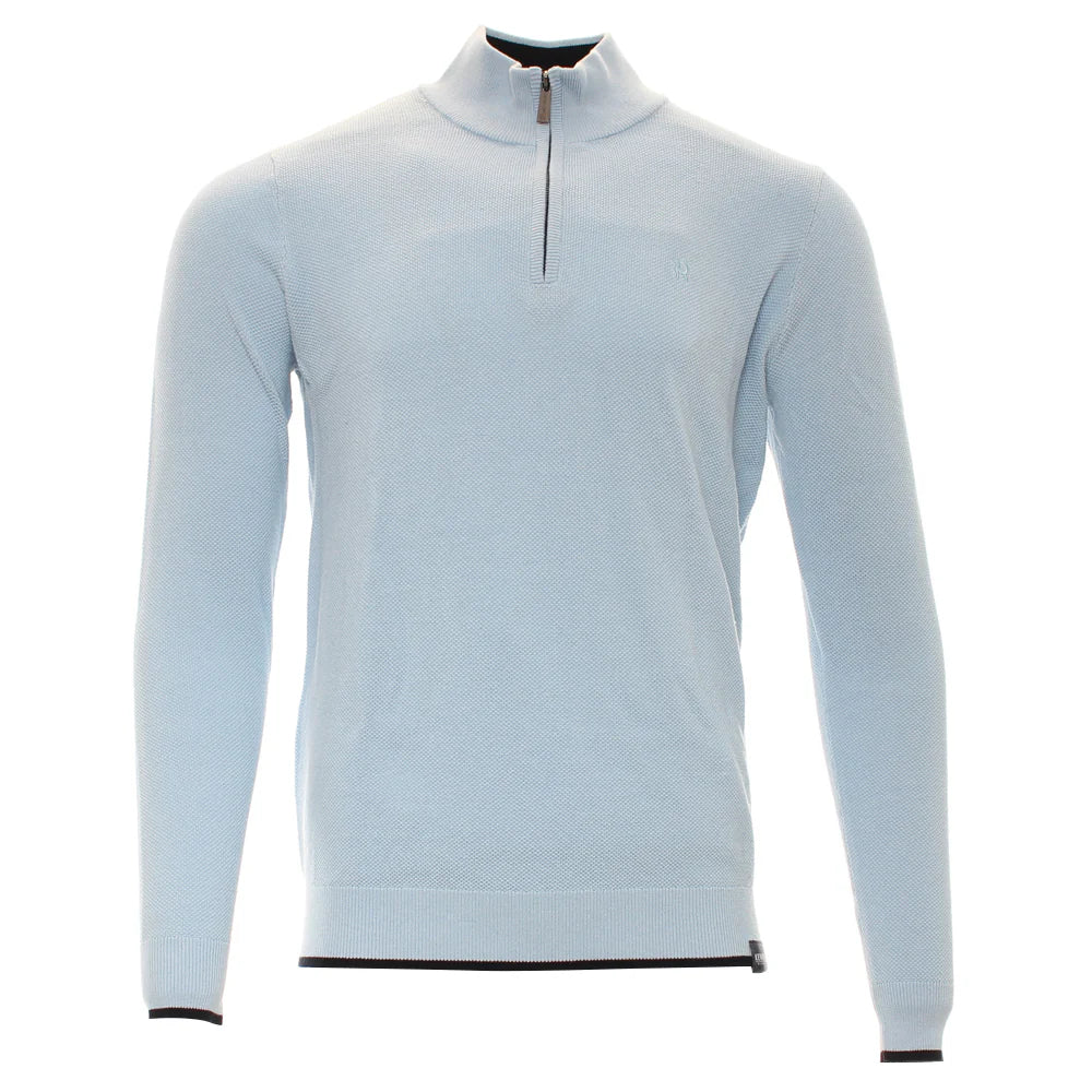 Arlo Knit Half Zip Sky