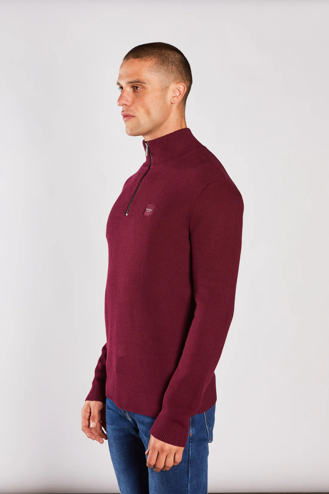 Twain Half Zip Fig Mar