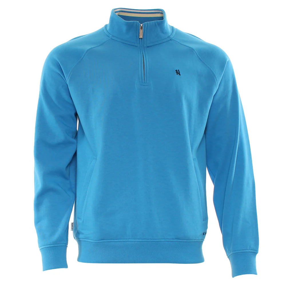 Avery Half Zip Blue