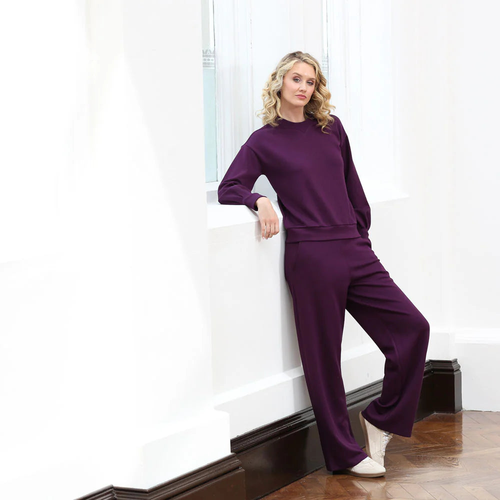 JUNO JOGGER PLUM