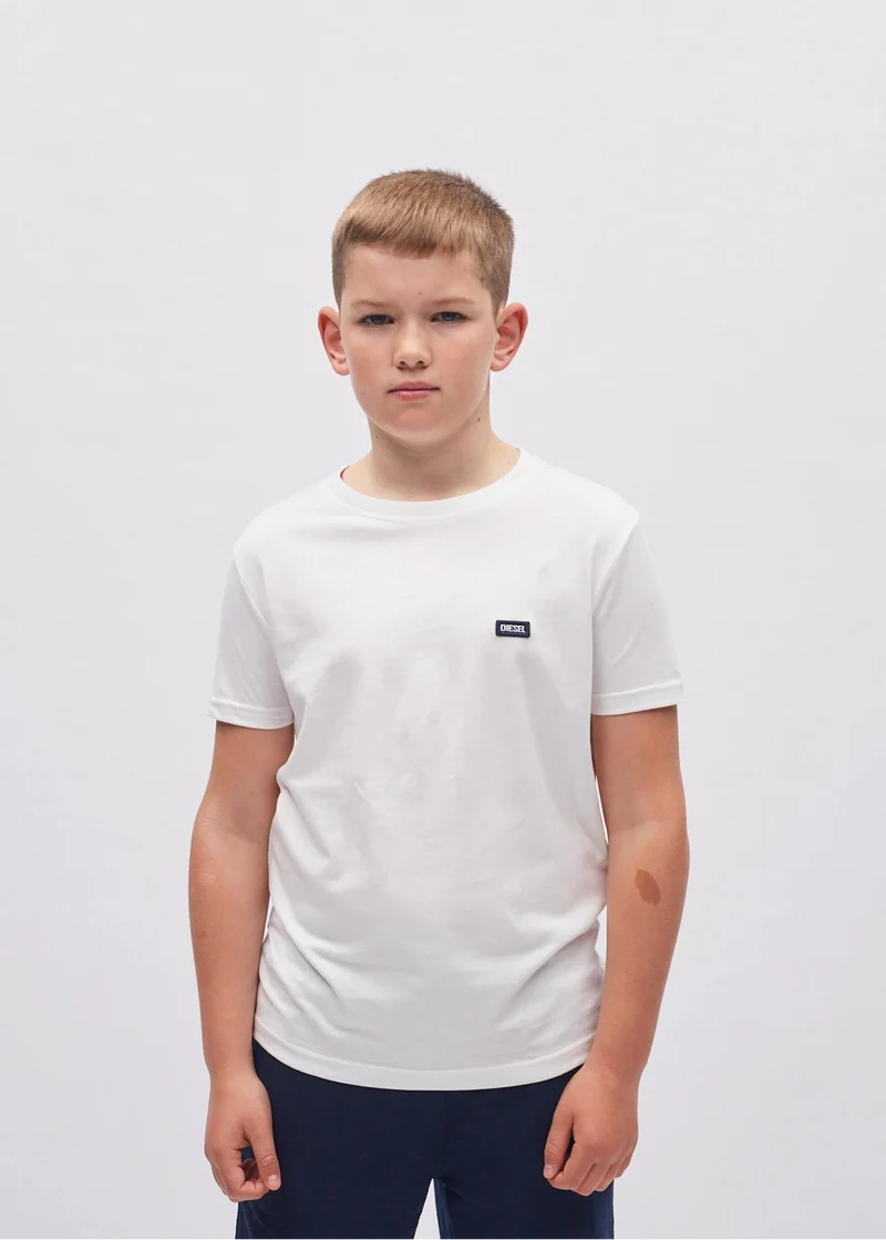 Dane Boys Tee White