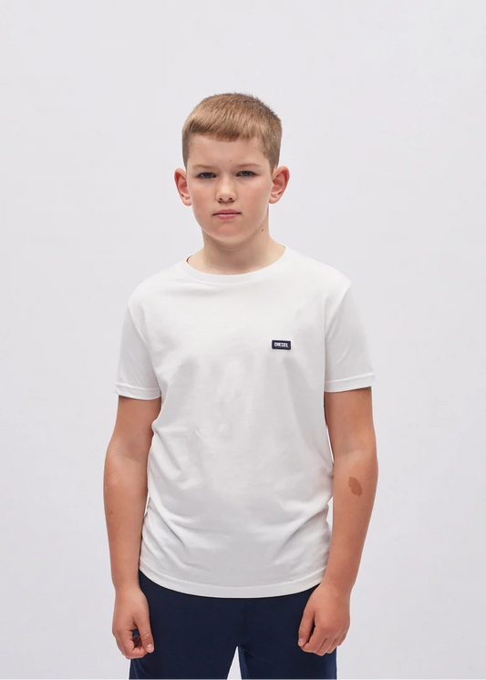 Dane Boys Tee White