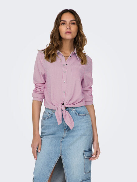 Lecey LS Knot Shirt