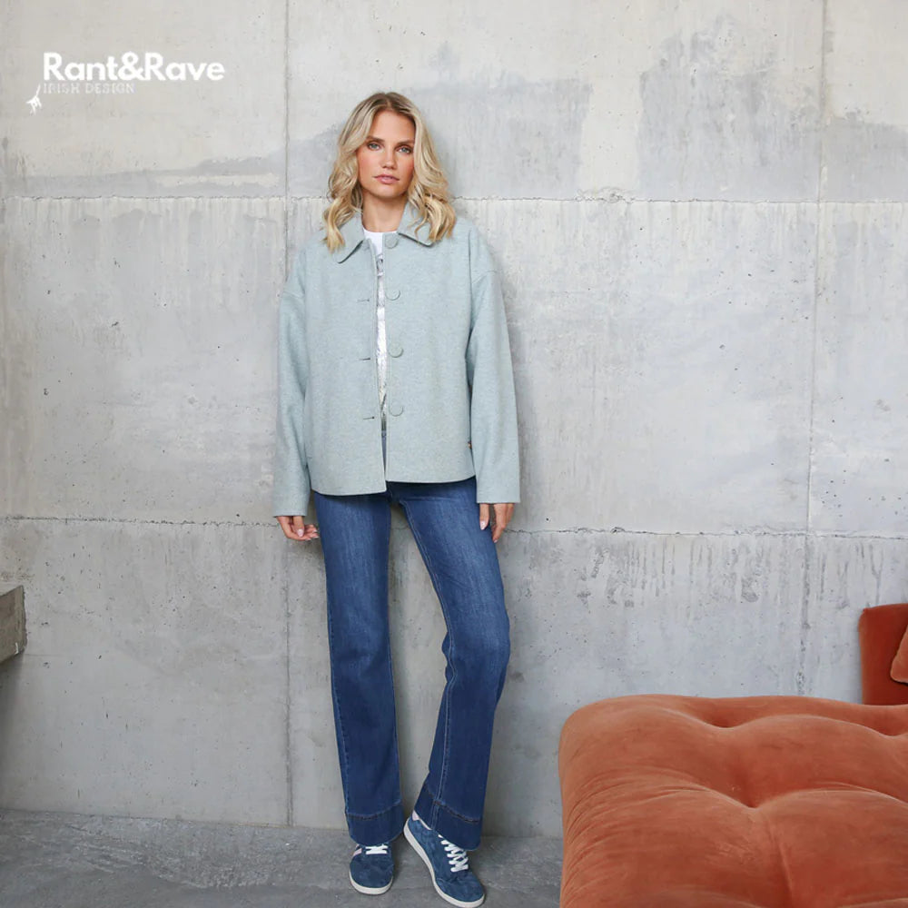 Cristal Wide Jean Mid Wash