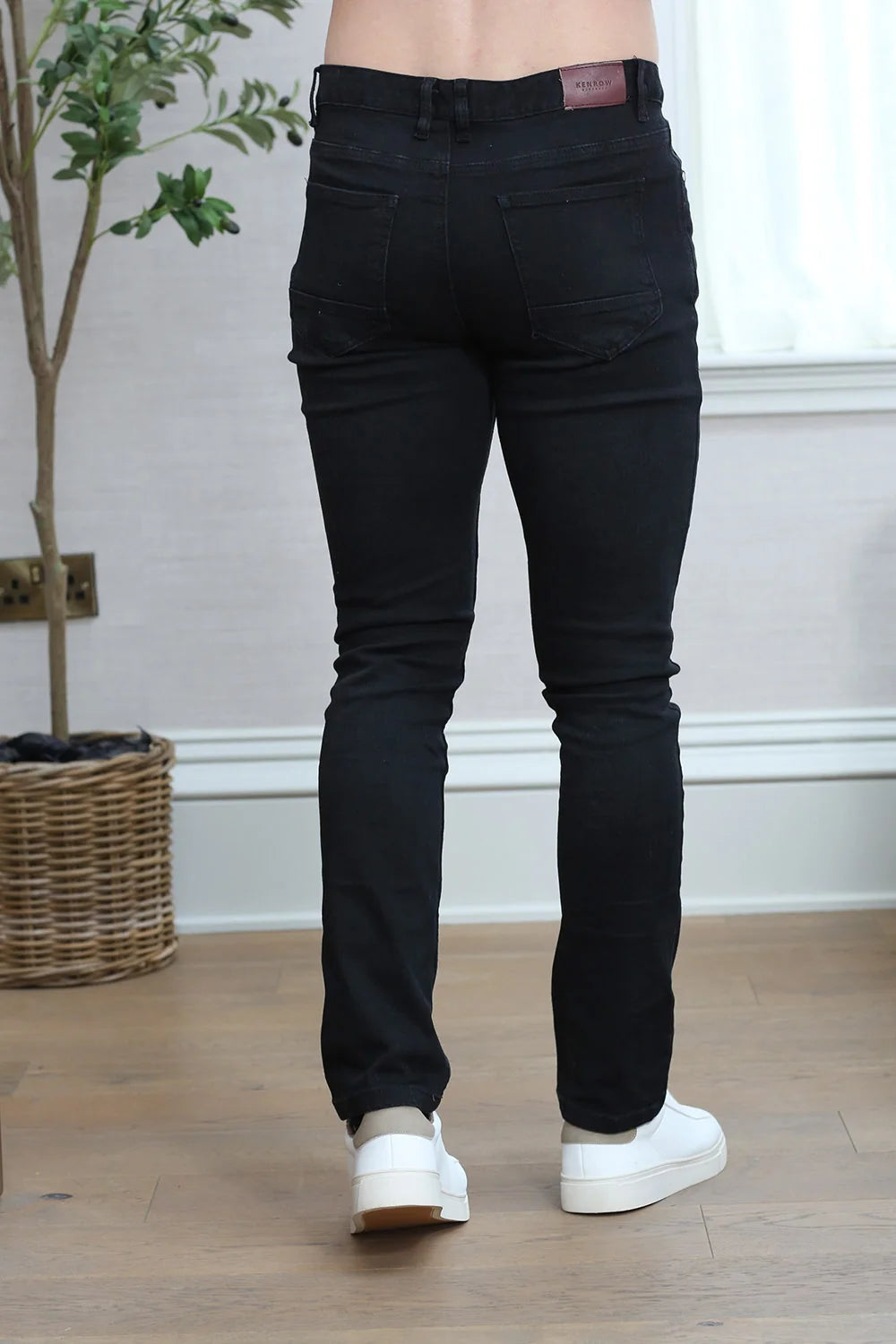Angelo Slim Fit Jean Black
