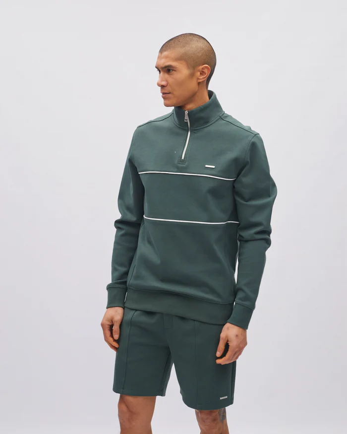 Simon Half Zip Mayan Forest