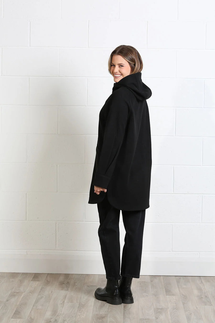 Joanna Coat Black