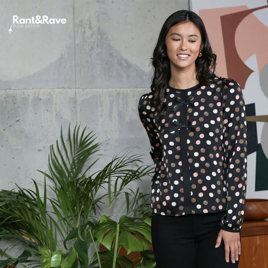 Isha Top Black