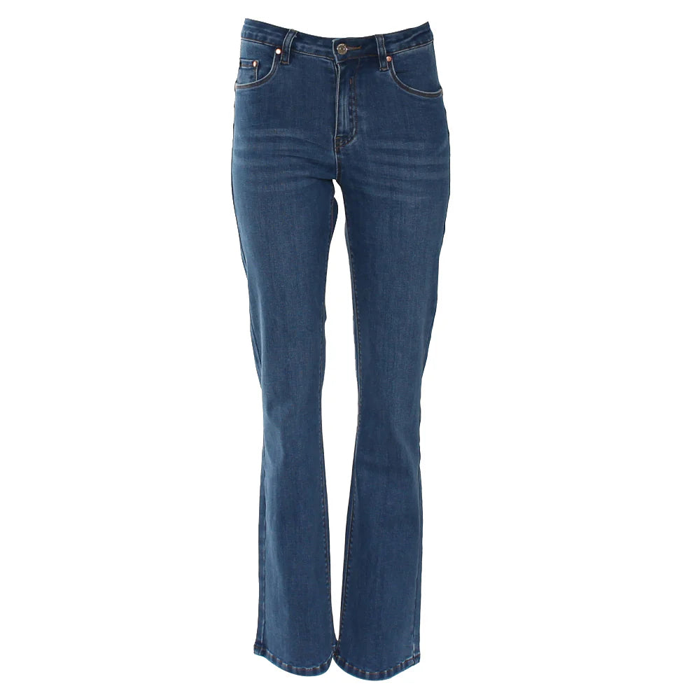 Clodagh Bootcut Jean Mid Blue