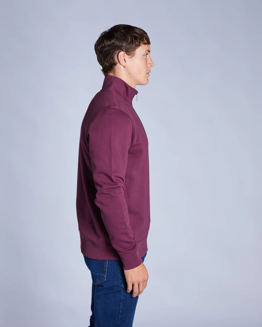 Dax Half Zip Fig
