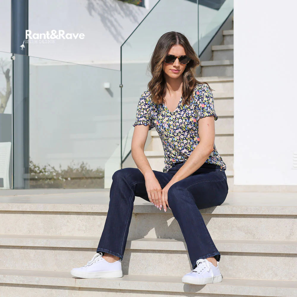 Lilah Top Navy