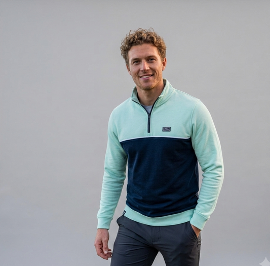 Kane Half Zip Mint