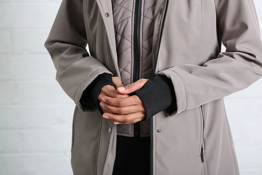 Elsie Coat Taupe