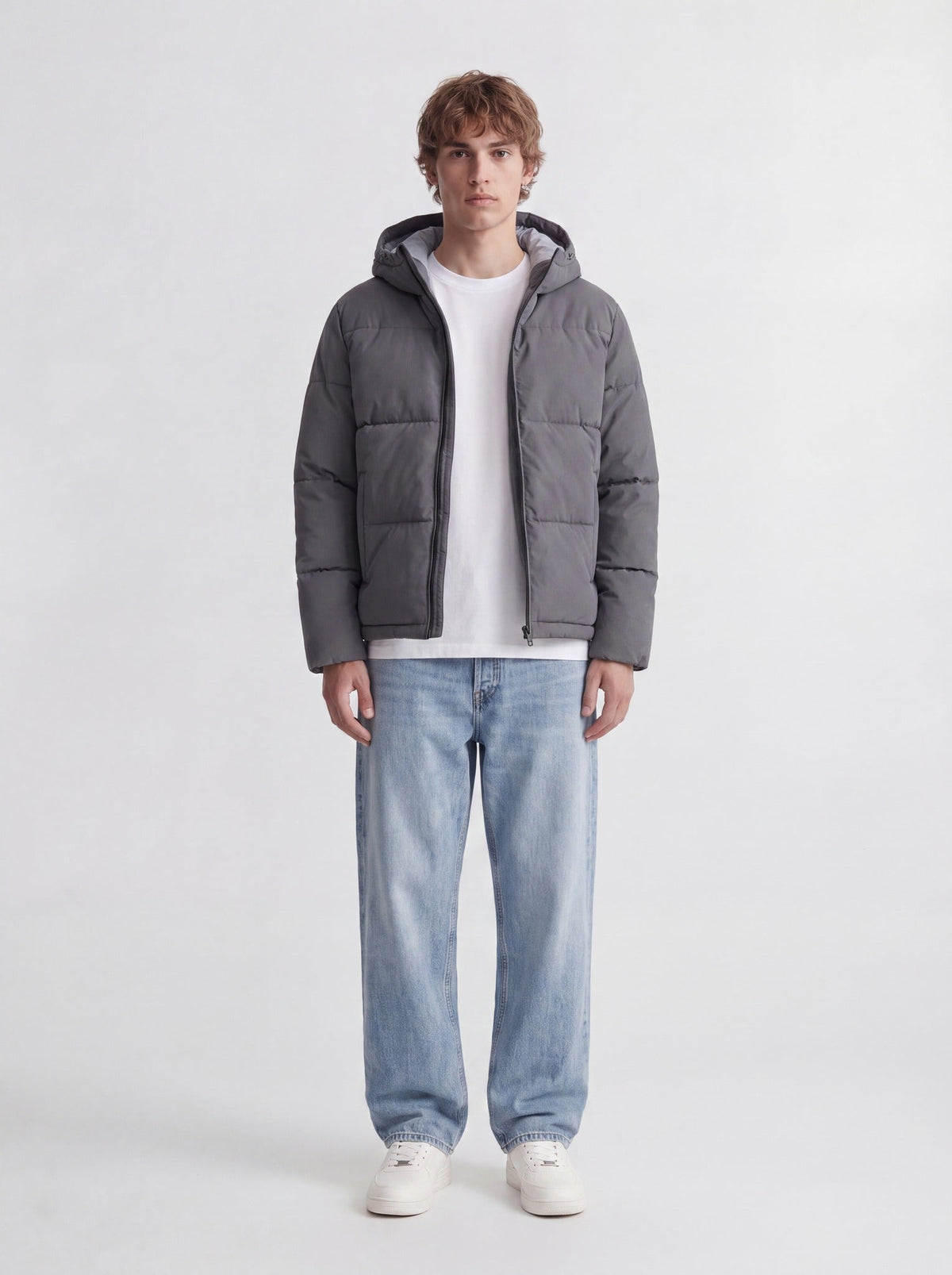 Galaxy Puffer Jacket - Asphalt