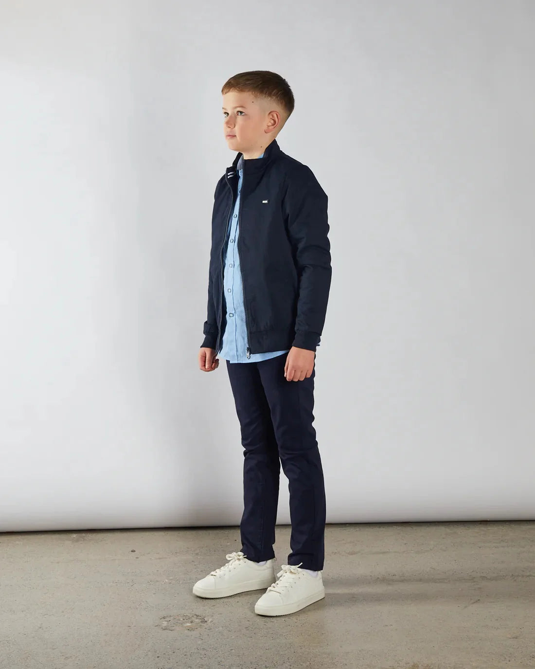 Grant Boys Jacket Navy