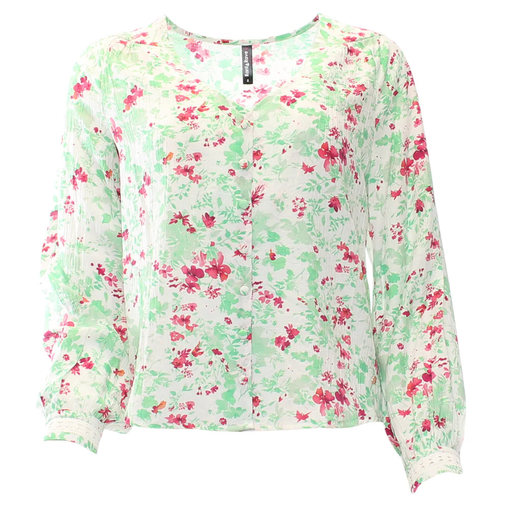 Ann Blouse Green